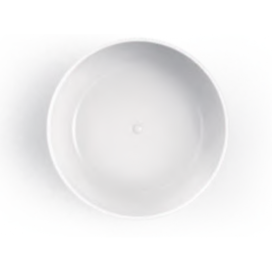 Μπανιέρα ελεύθερης τοποθέτησης Sirene Cusco Round Ø153 cm Λευκό Ματ